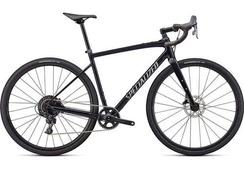 SPECIALIZED 2022 - DIVERGE COMP E5 - GLOSS TARMAC BLACK / SMOKE / CHROME / CLEAN