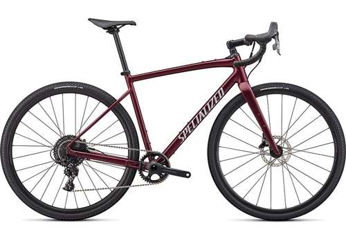 SPECIALIZED 2022 - DIVERGE COMP E5 - SATIN MAROON / LIGHT SILVER / SMOKE / CHROME / CLEAN
