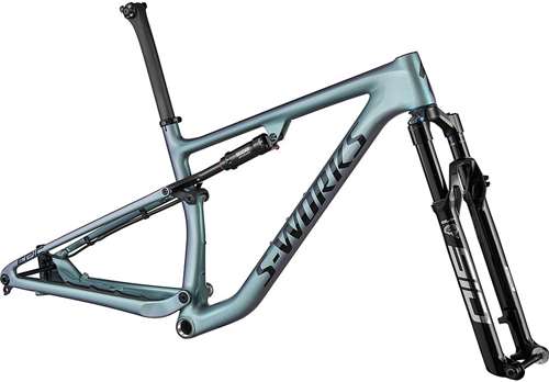 SPECIALIZED 2022 - TELAIO S-WORKS EPIC FRAMESET - GLOSS FLUID CHAMELEON / SATIN BLACK