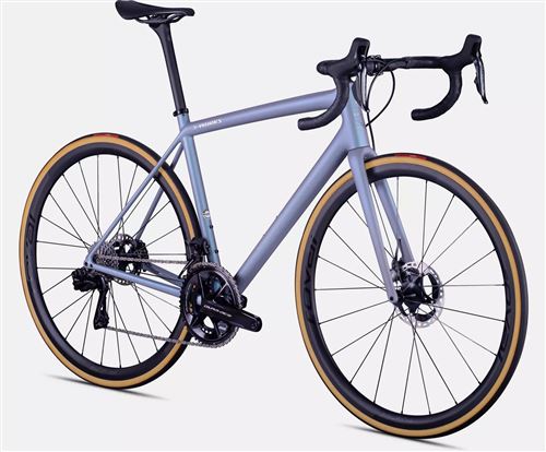 SPECIALIZED 2022 - S-WORKS AETHOS DURA ACE DI2 12V POWER 4IIII - COOL GREY / CHAMELEON EYRIS TINT / BRUSHED CHROME