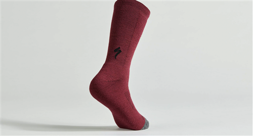 SPECIALIZED - CALZE  UOMO/DONNA  MERINO SEEP WINTER SOCK - MARONN