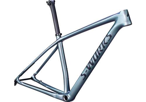 SPECIALIZED 2022 - TELAIO S-WORKS EPIC HARDTAIL FRAMESET - GLOSS CHAMELEON FLUID / SATIN BLACK