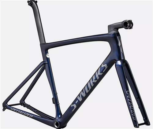 SPECIALIZED 2023 - S-WORKS TARMAC SL7 DISC TELAIO - GLOSS METALLIC DEEP MARINE /SATIN BLACK CHROME