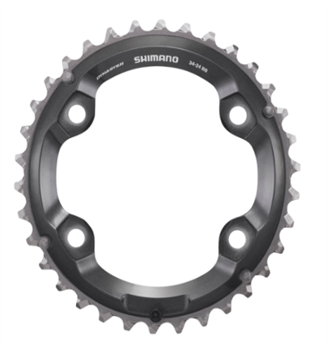 SHIMANO -: CORONA FC-M8000-34T-2X11S