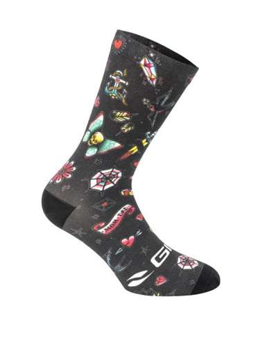 GIST - CALZE TRENDY - TATOO NERO
