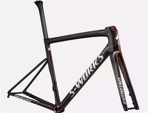 SPECIALIZED 2024 - S-WORKS TARMAC SL8 DISC TELAIO FRAMESET - GLOSS CARBON / VIAVI MAGANTA GOLD / CHAOS RED PEARL / WHITE