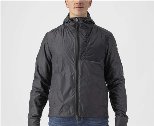 CASTELLI -: GIACCA RISCALDA PUFFY - NERO