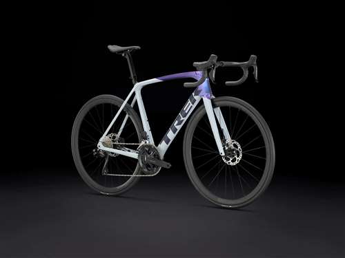 TREK 2024 - EMONDA SL 6 PRO DISC SHIMANO 105 DI2 12V - PLASMA PEARL GREY / PURPLE FLIP
