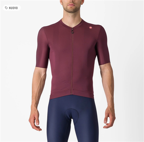 CASTELLI -: MAGLIA ESPRESSO - BORDEUX