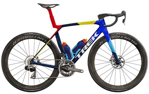 TREK 2025 - NEW MADONE SLR 9 DISC GEN 8 SRAM RED AXS 12V POWER - TEAM REPLICA : NAVY SMOKE