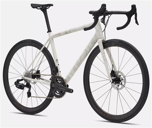 SPECIALIZED 2023 - S-WORKS AETHOS LIMITED CAMPAGNOLO SUPER RECORD EPS - SATIN BIRCH / BLACK PEARL