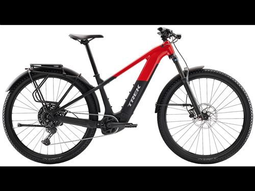 TREK 2025 - NEW POWERFLY+ 4 EQUIPPED GEN 5 BOSH 600W - GLOSS RADIACTIVE RED / MATTE DARK STAR