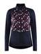 CRAFT - MAGLIA DONNA  SUBZ WOOL MANICA LUNGA - NERO / MULTI